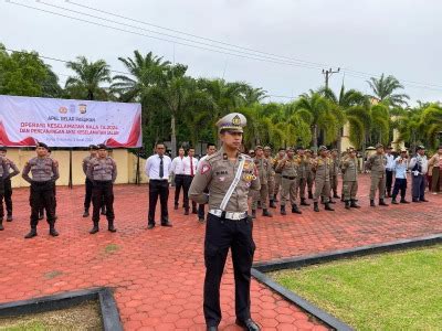 Poles Mukomuko Gelar Apel Pasukan Operasi Keselamatan Nala