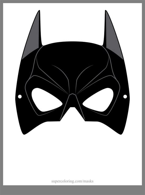 10 Best Printable Superhero Mask Cutouts Artofit