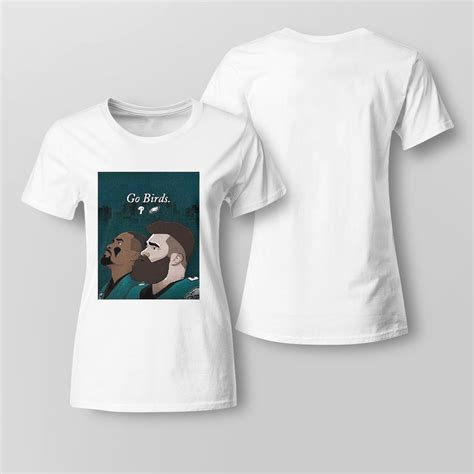 Eagles Jalen Hurt Vs Jason Kelce Go Birds T Shirt