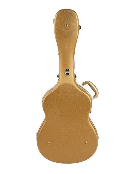 Estuche Para Guitarra Cl Sica Flamenca De Fibra Abs Rapsody Dorado