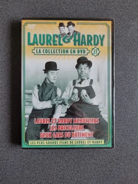 DVD LAUREL ET Hardy Dvd Numéro 27 Laurel Et Hardy Menuisiers Neuf Sous