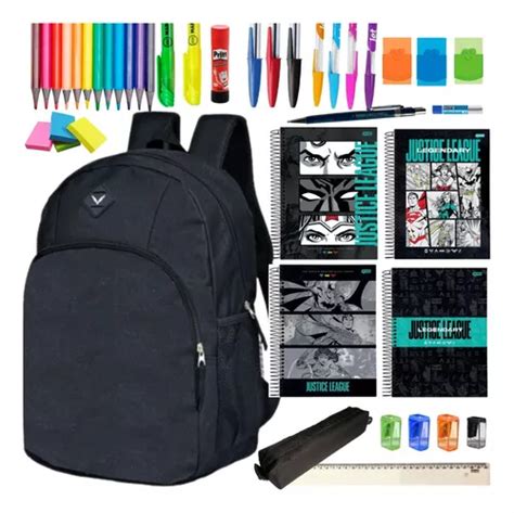 Kit Lista Material Escolar Econ Mico Barato Volta As Aulas Frete Gr Tis