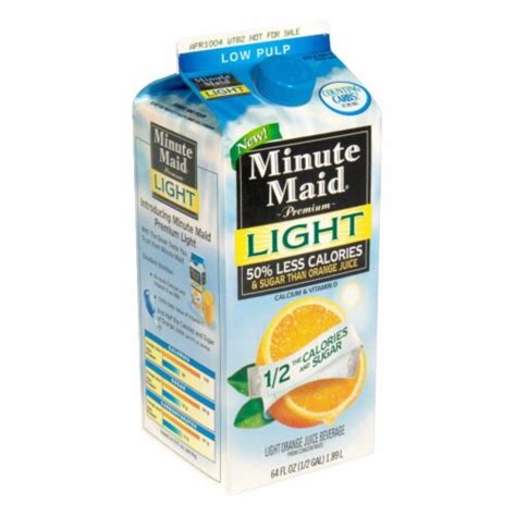 Minute Maid Light Orange Juice Disc Food 4 Less