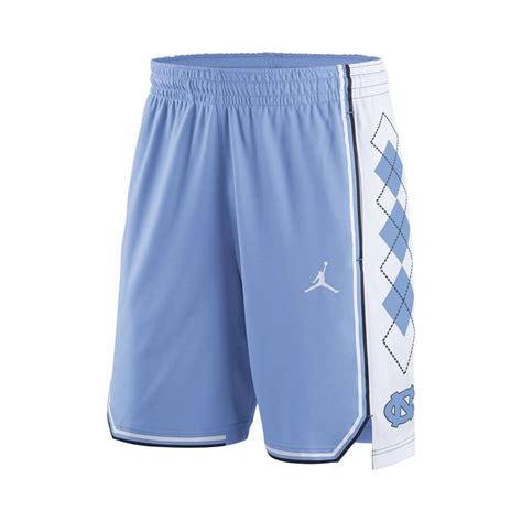 Nike North Carolina Tar Heels Replica Basketball Shorts - Light Blue