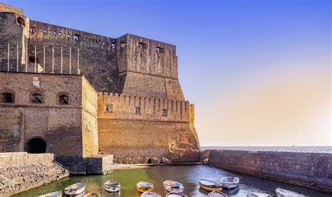 Naples The Castel Dell Ovo Closes For Work Until A Date To Be Set