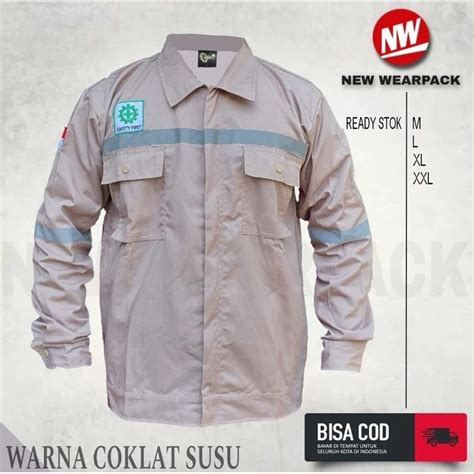 Jual Baju Warpack Kerja Safety Kemeja Kerja Baju Proyek Seragam Kerja