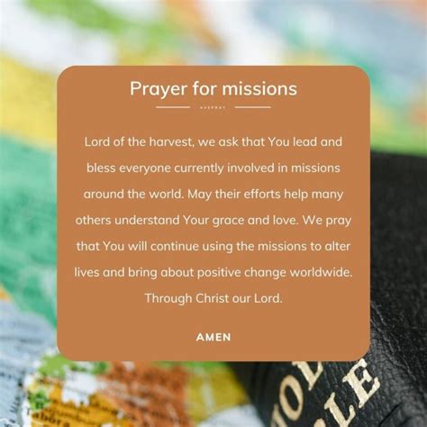 Prayer For Missions