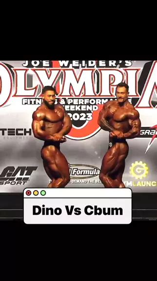 Ramon Dino vs CBUM no Mr Olympia A Confronto Érgu Kwai