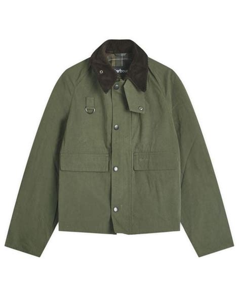 Barbour Spey Casual Jacket In Green For Men Lyst Australia