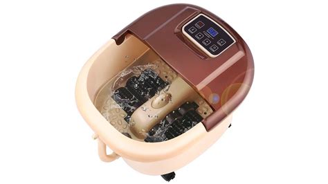 Foot Spa Bath Motorized Massager With Heat And Massage Youtube