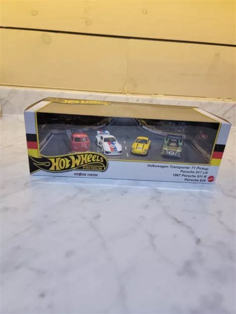 Hot Wheels Premium Diorama Coffret Garage Coureurs Allemands