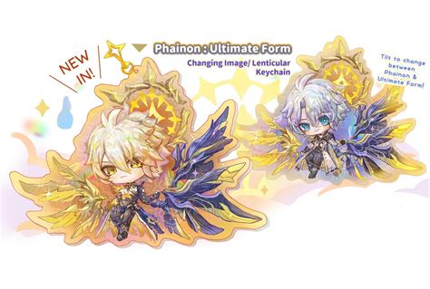 Phainon Phainon Ultimate Form Khaslana Acrylic Keychain Honkai Star