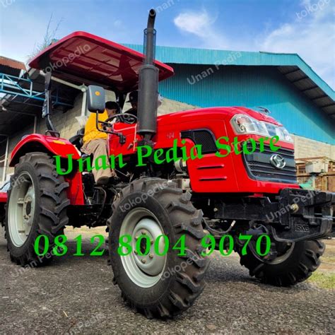 Jual Traktor 4 WD Power Steering Traktor 40 HP Lahan Pertanian