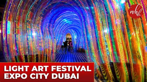 Dhai Dubai Light Art Festival Expo City Dubai