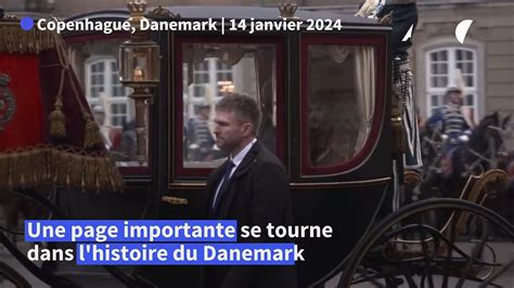 Frederik X nouveau roi du Danemark après l abdication de la reine