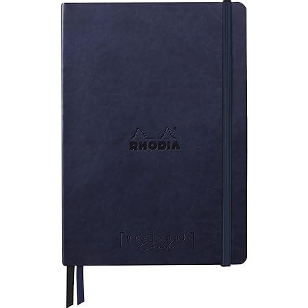 RHODIA 194449C Carnet Rigide Bullet Journal Goalbook Creation Bleu