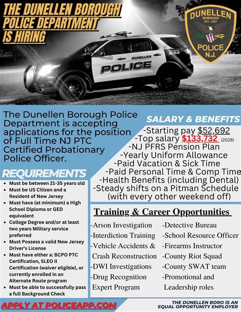 Dunellen Nj Police Jobs Certified Policeapp