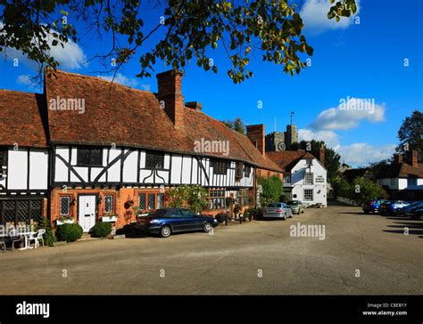 Chilham village Stock Photo - Alamy