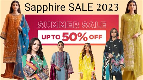 Sapphire End Of Season Sale Flat 30 And 50 Off Sapphire Sale Today