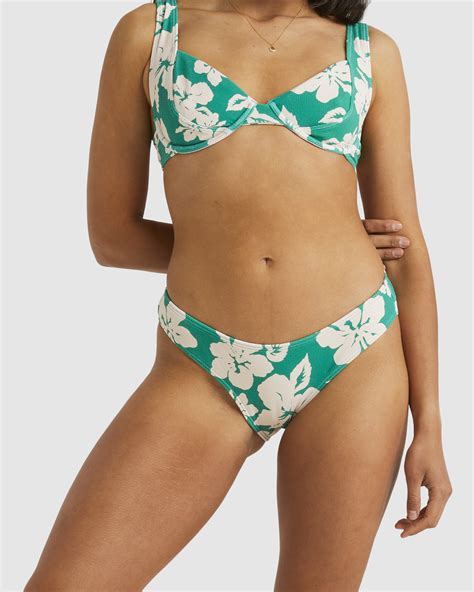 Billabong Rumbo Bondi Bikini Bottom Jade Green Surfstitch