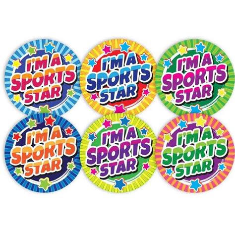 Im A Sports Star Stickers Qizzle