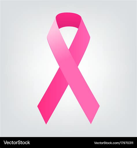 Breast Cancer Awareness Pink Ribbon Women Vector Image