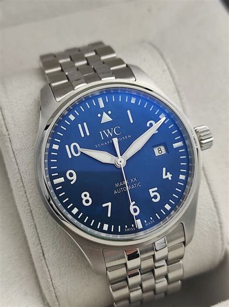 Iwc Pilot Mark Xx Blue Dial Iw Hombre Catawiki