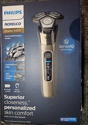 Philips Norelco 9400 Rechargeable Electric Shaver, S9502/83 - SenseIQ ...
