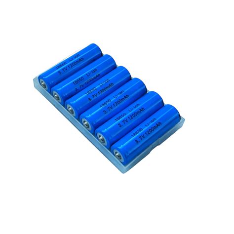 Set 6 Acumulatori 18650 Li Ion 1200 MAh 3 7V EMAG Ro