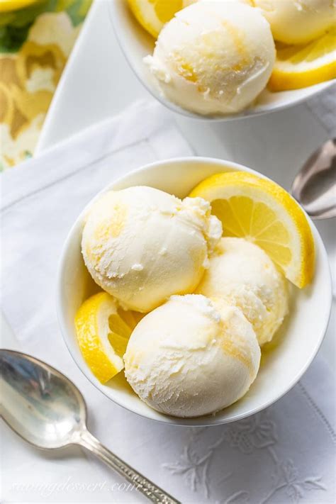 Lemon Curd Ice Cream Sweet Tooth Girl