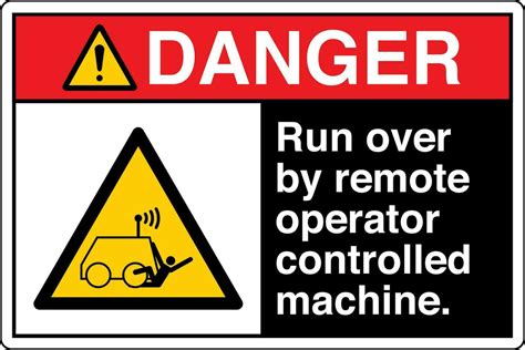 ANSI Z535 Safety Sign Marking Label Symbol Pictogram Standards Danger