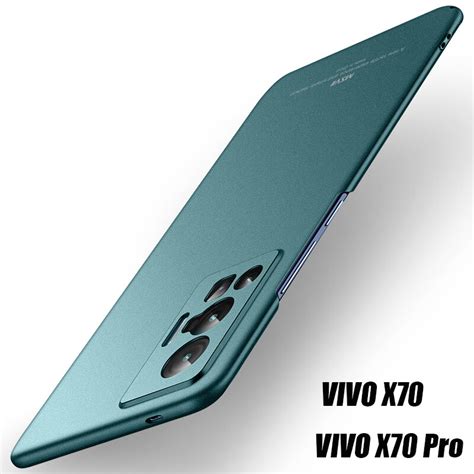 เคสแข็งสำหรับ Vivo X80x80 Prox70vivo X70 Proฝาหลังแบบบางมากกัน