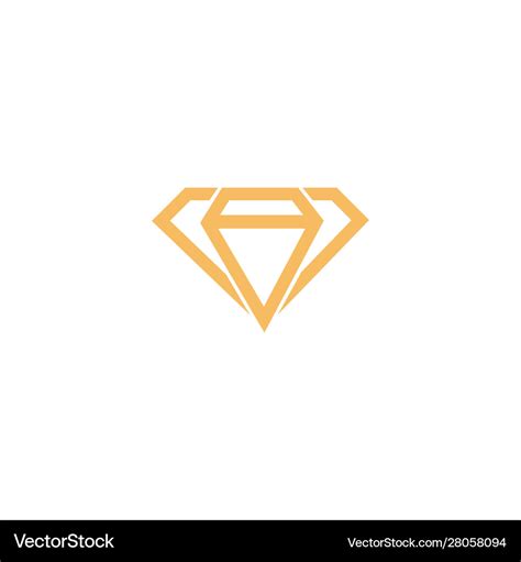 Diamond logo design templates Royalty Free Vector Image