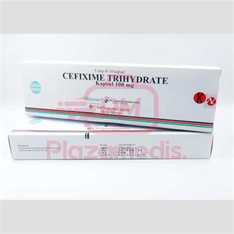 Cefixime 100 Mg Kapsul PT Cipta Viriya Guna Tangerang Distributor