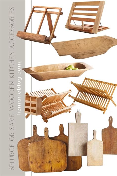 Splurge or Save Wooden Kitchen Accessories - Liz Marie Blog