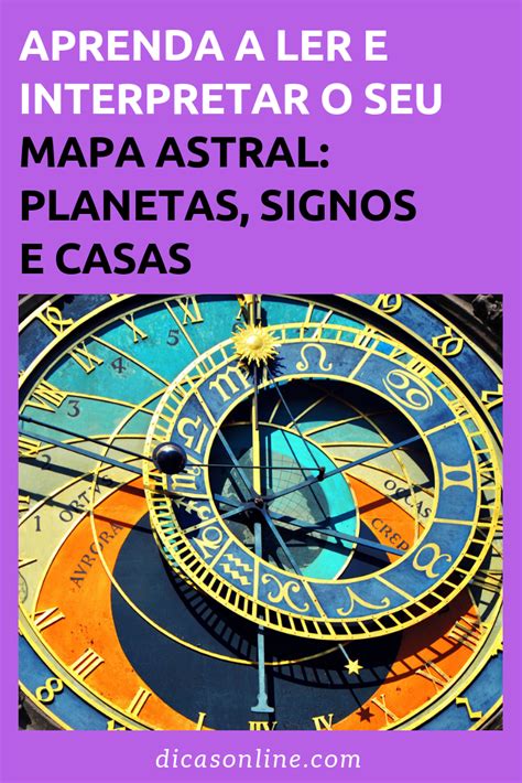 Aprenda A Ler O Mapa Astral Mapa Astral Astrologia E Como Ler Mapa