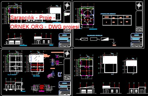 Proje Sitesi Otel 5 Yıldız Autocad Projesi