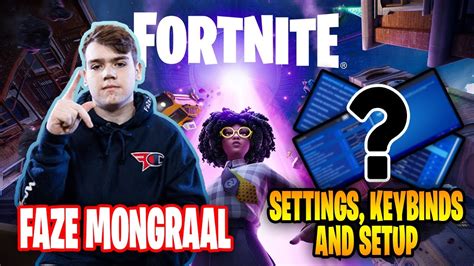 Faze Mongraal Fortnite Settings Keybinds New Sensitivity And Setup 2021