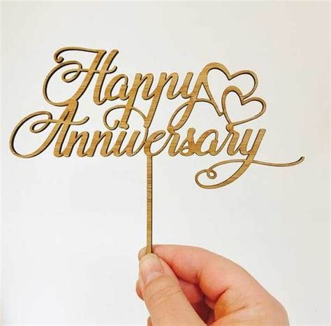 Anniversary Cake Topper - Your Koseli Celebrations