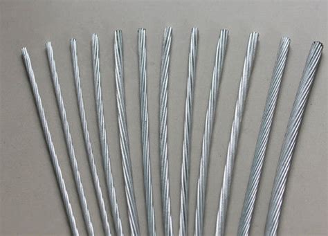 Durable Galvanised Steel Wire Tower Guy Wire 900 1720 Mpa Tensile