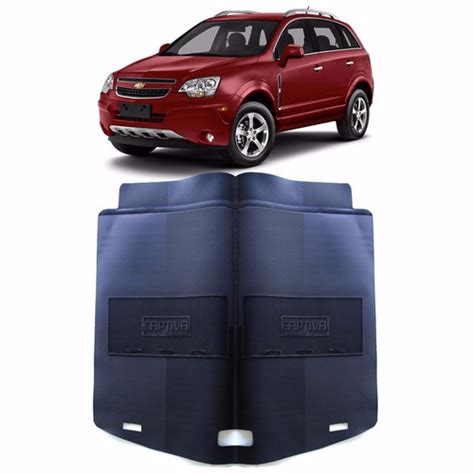 Tapete De Porta Mala Borracha Chevrolet Captiva 2009 Frete grátis