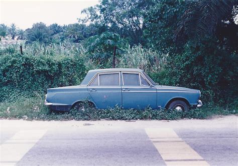 Ford Consul Cortina Somewhere Near Kuala Lumpur Malaysia