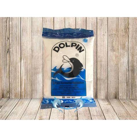 Jual Garam DOLPIN 1kg Garam Dapur Dolphin Garam Konsumsi Beryodium