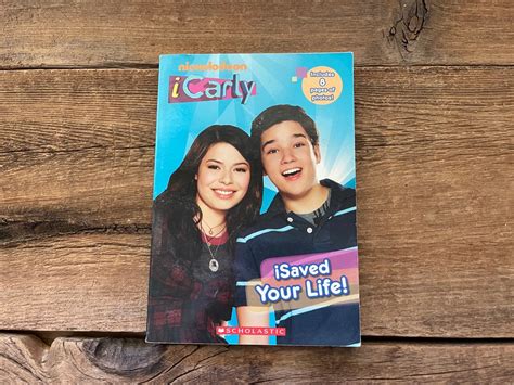 Nickelodeon Icarly Book Isaved Your Life Full Color Etsy