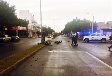 Conductor De Moto Alcoholizado Choca Un Cantero Y Muere Su Acompa Ante