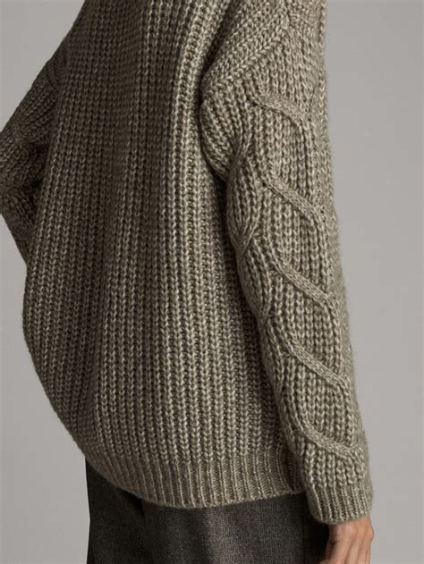 Massimo Dutti Women Spring Summer 2022 Official Site Knitted Sweaters Unique Knitwear