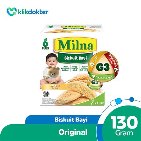 Jual Milna Baby Biscuit Original 130 G Di Lapak KlikDokter Bukalapak