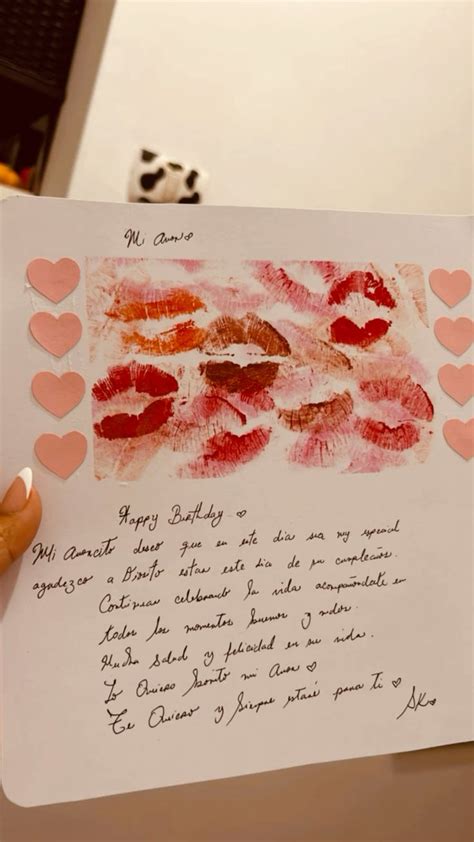 Carta De Besos En 2024 Cartas Regalos Para Mi Novio Besos