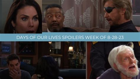 Days Of Our Lives Spoilers For The Week Of A Shocking Return