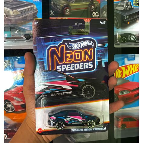 HOT WHEELS 風火輪豐田 Ae Neon Speeders 蝦皮購物